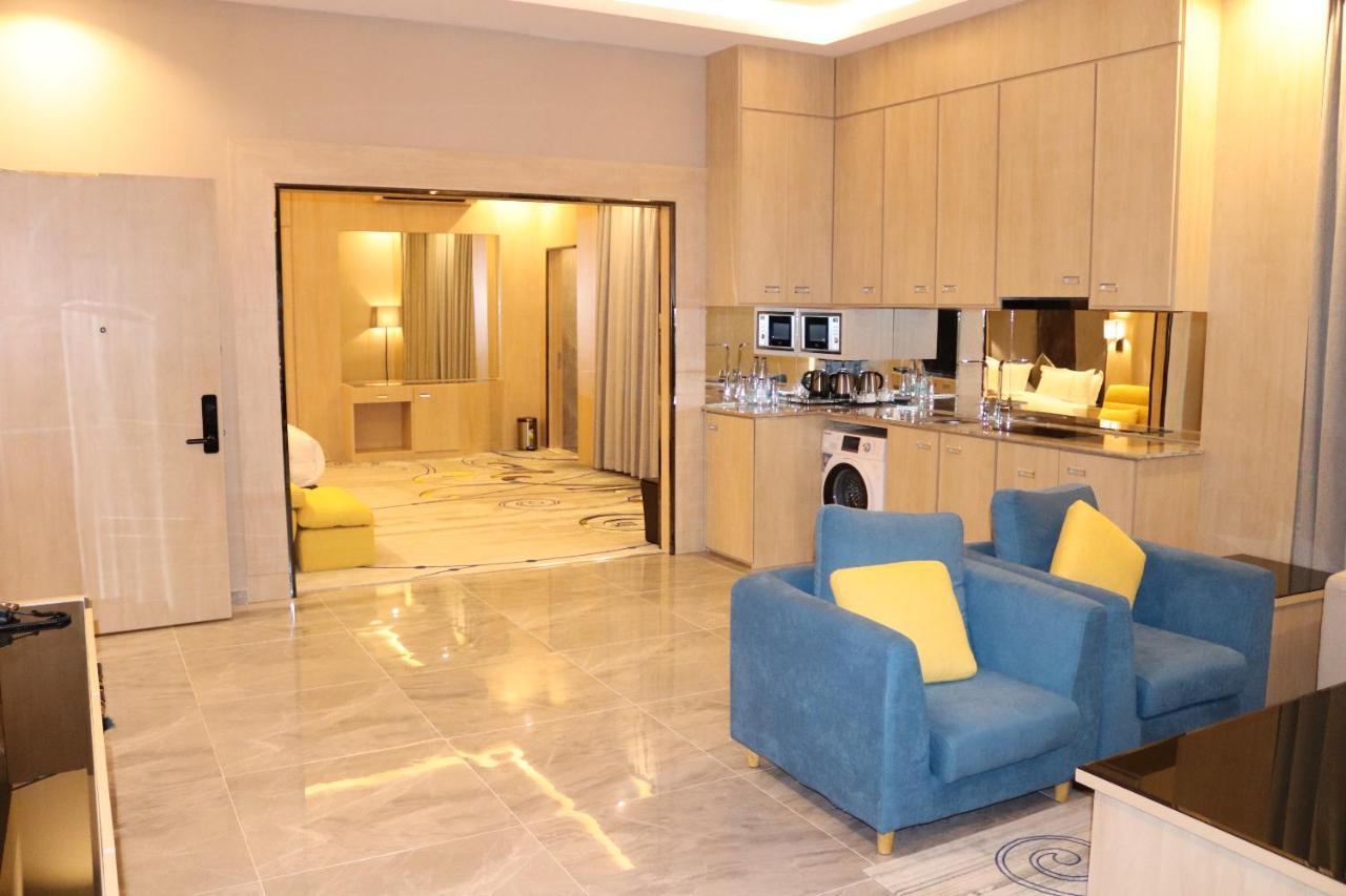 مشارف العالم للشقق المخدومة Msharef Al Alam Serviced Apartments Units Dschāzān Exterior foto
